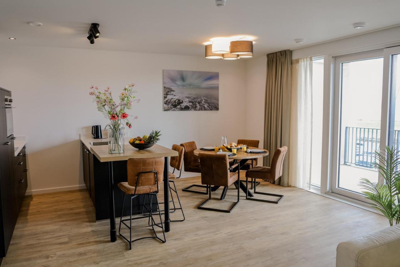 Luxe 4 Persoons Appartement In Residence Marina Kamperland 2C Esterno foto